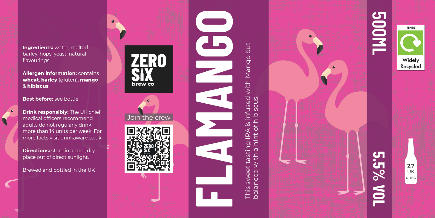 Flamango label